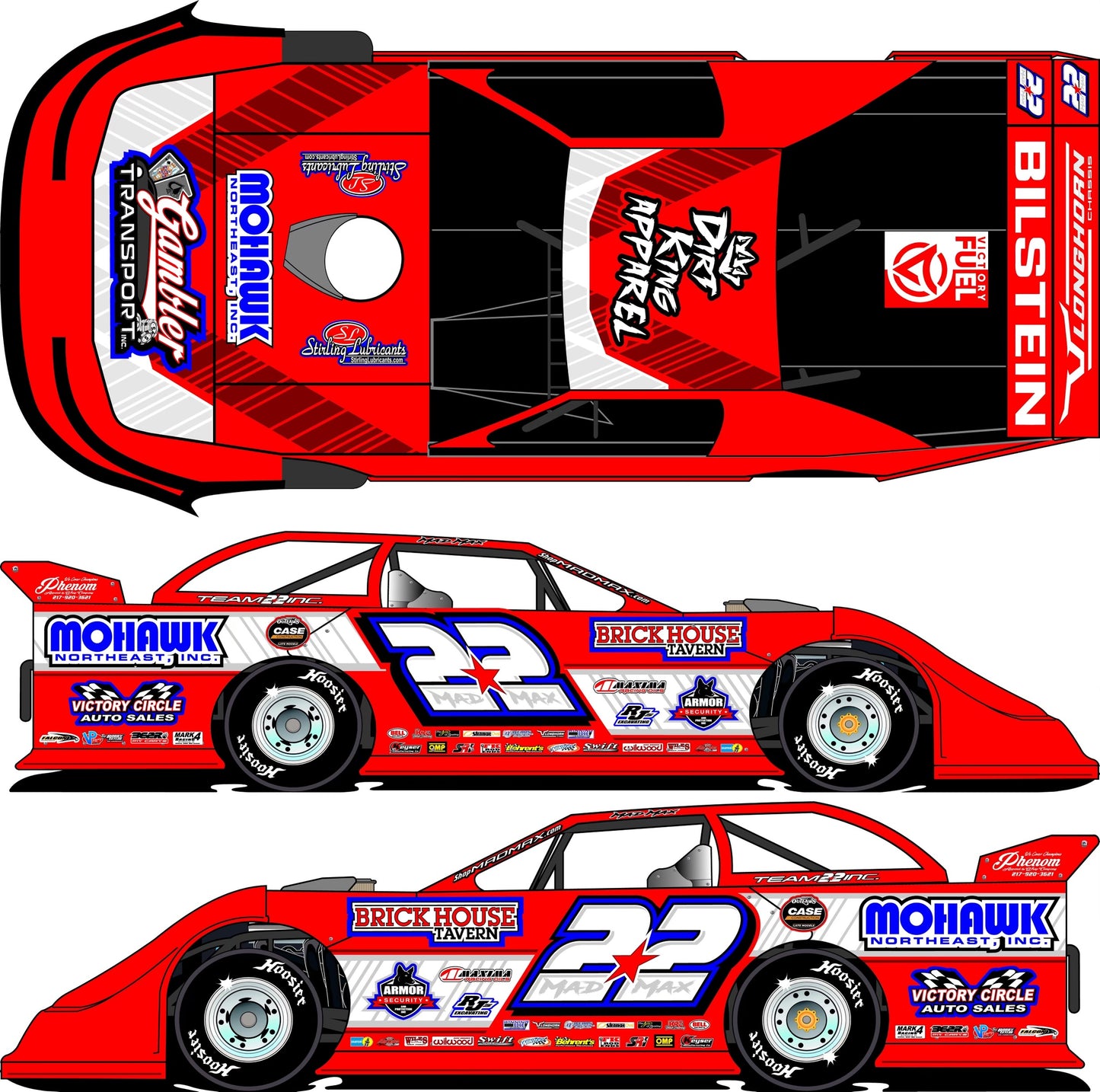 MADMAX MCLAUGHLIN 1:24 LATE MODEL DIECAST