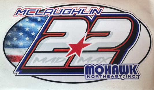 Mad Max McLaughlin #22 Mohawk decal