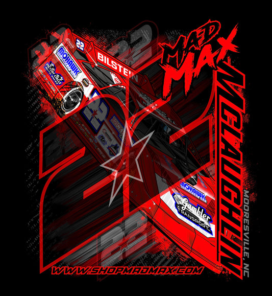 MADMAX MCLAUGHLIN MADNESS AT PDC T-SHIRT